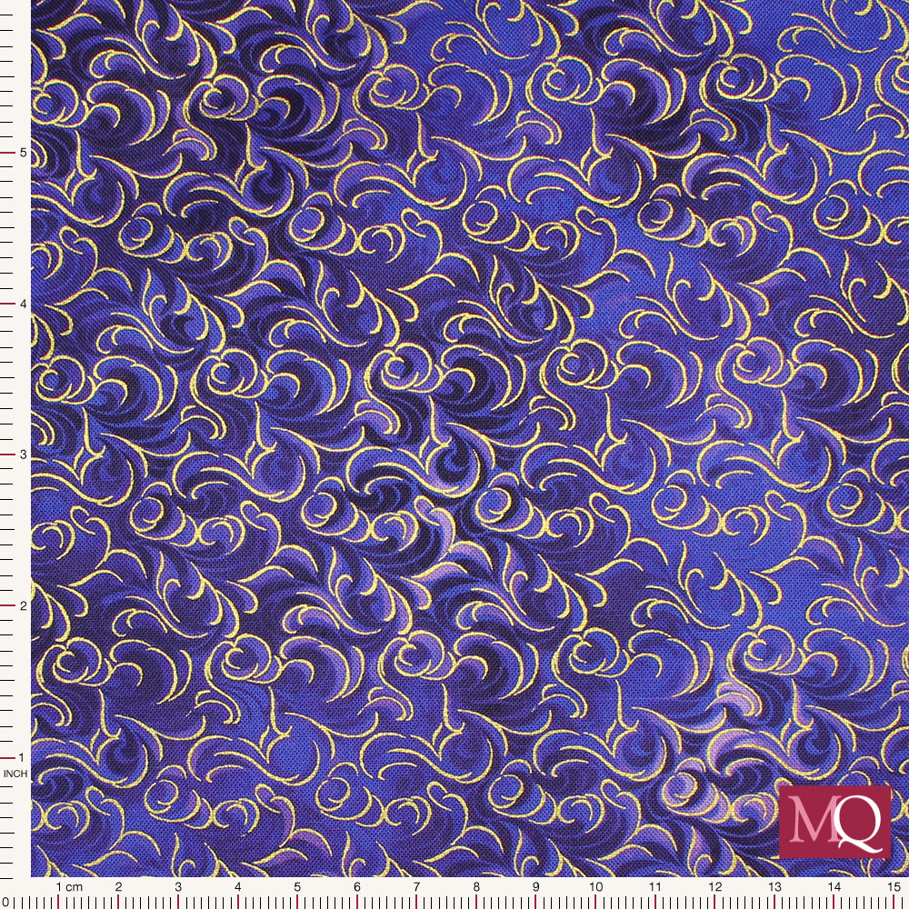 Mixed Metallics by Robert Kaufman - Iris