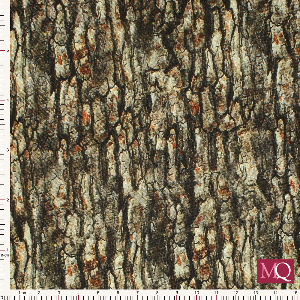 Earthly Delights by Dan Morris for QT Fabrics £1.60/10cm Bark