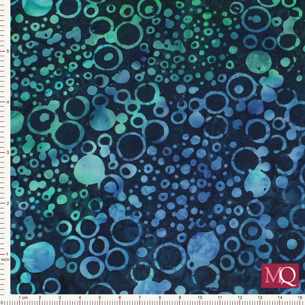 Bali Batik by Anthology - Mediterranean Sea - Jaqueline De Jonge Navy
