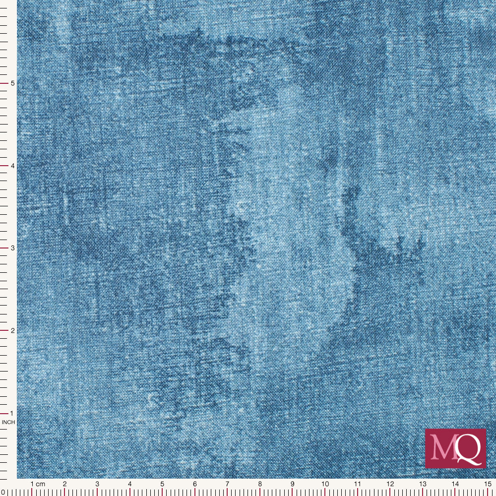 Wilmington Prints Essential Dry Brush - 89205-409- Denim Remnant