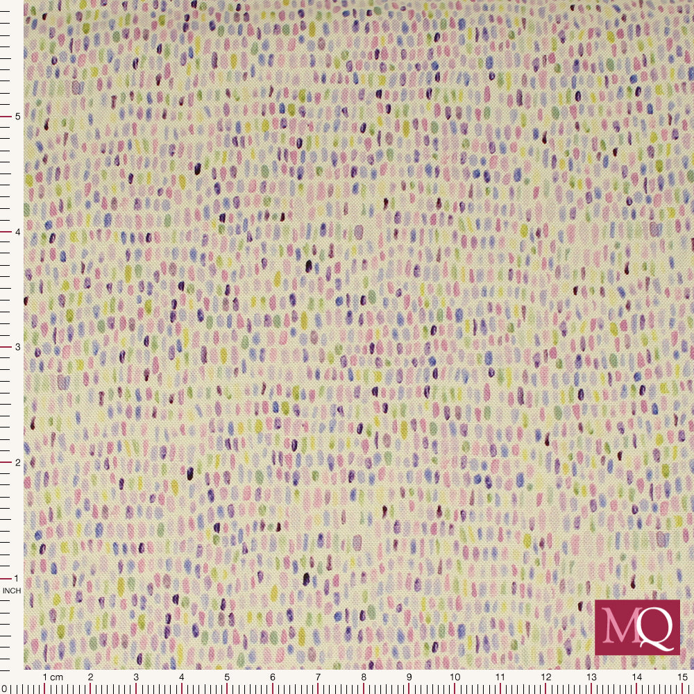 Delphinium by Janet Clare for Moda - Snowdrop 24658 11