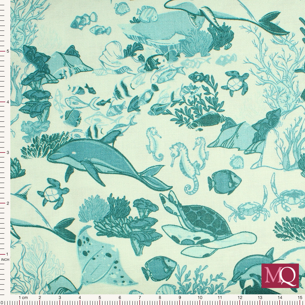 Reef by Corinne Wells for Riley Blake - Powder