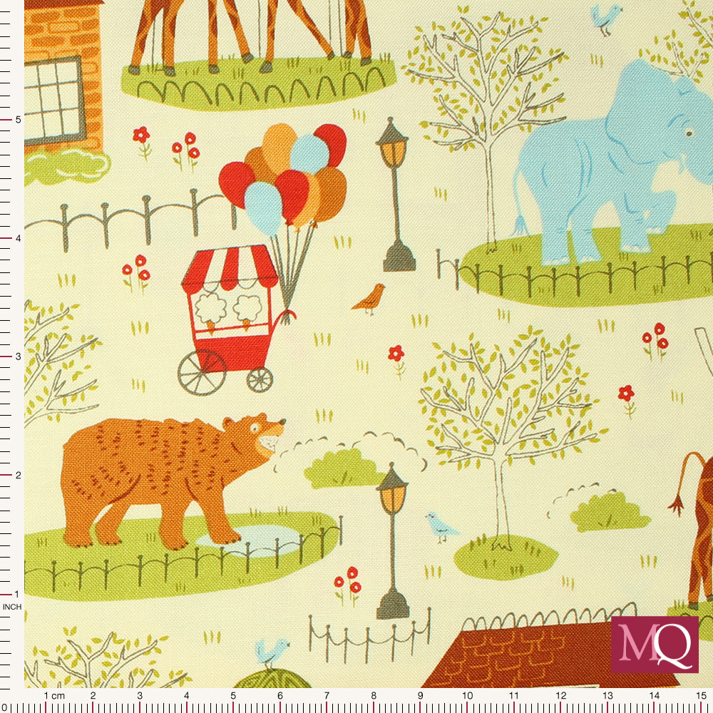 Animal Park Fun by Stacy Iest HSU for Moda -Dove