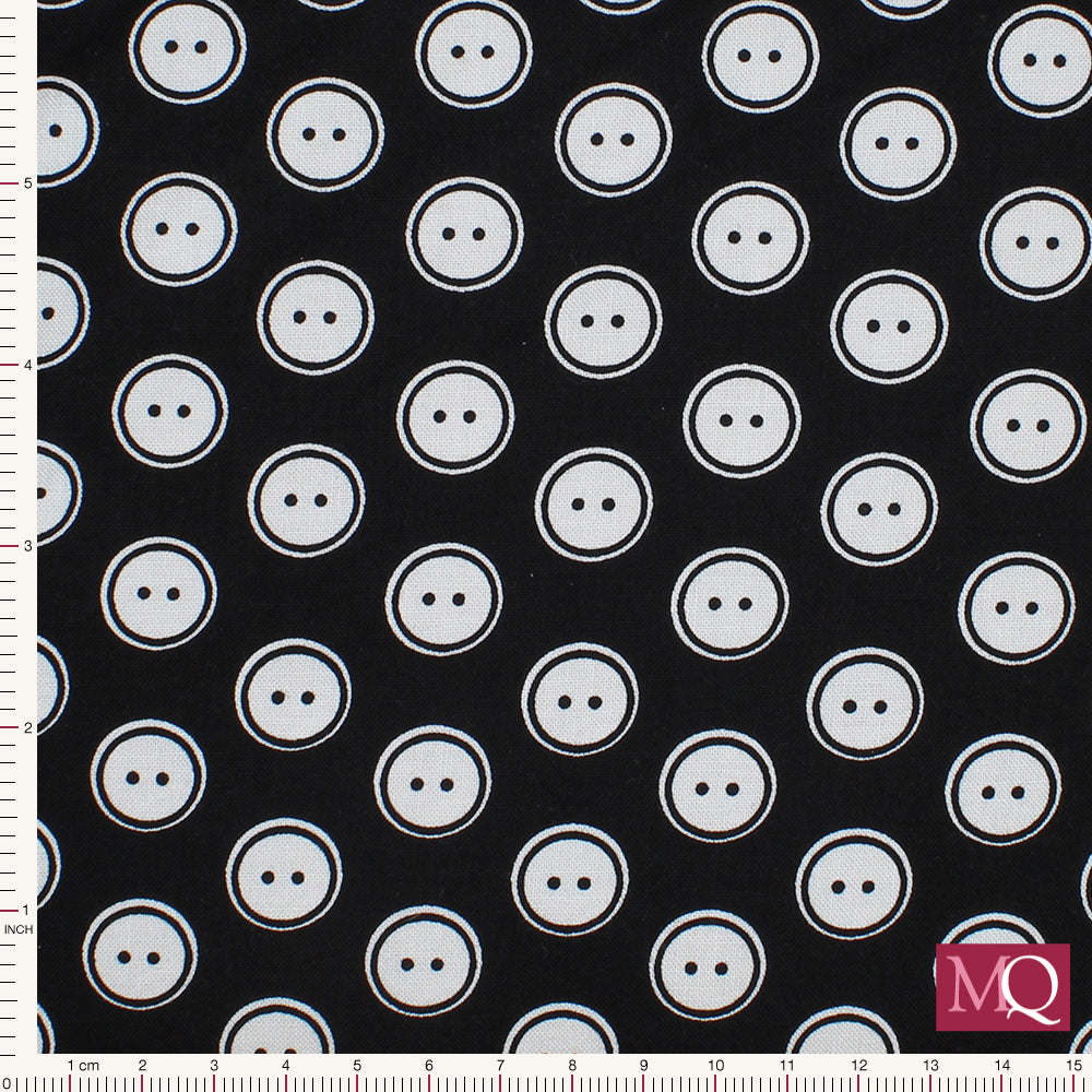 Sew Easy by Kanvas Studio -Buttons 8162-12 Remnant