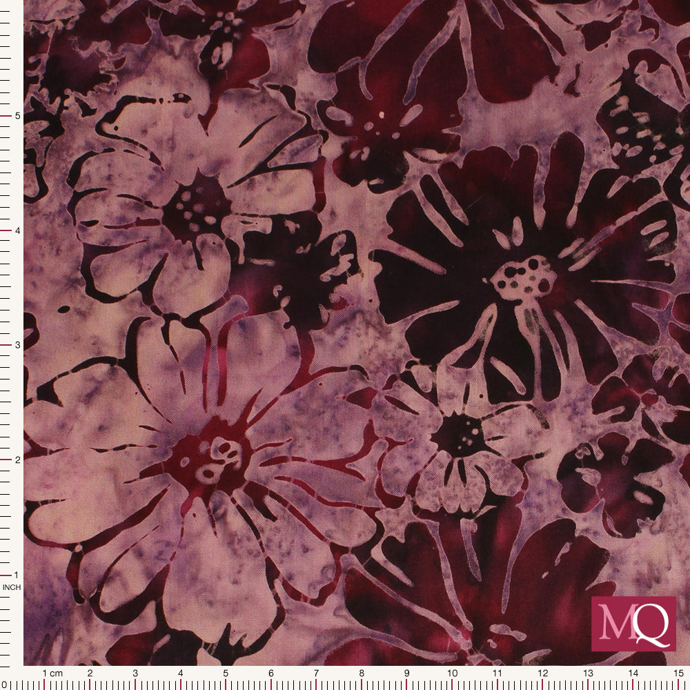 Bali Batik by Hoffman -Mulberry