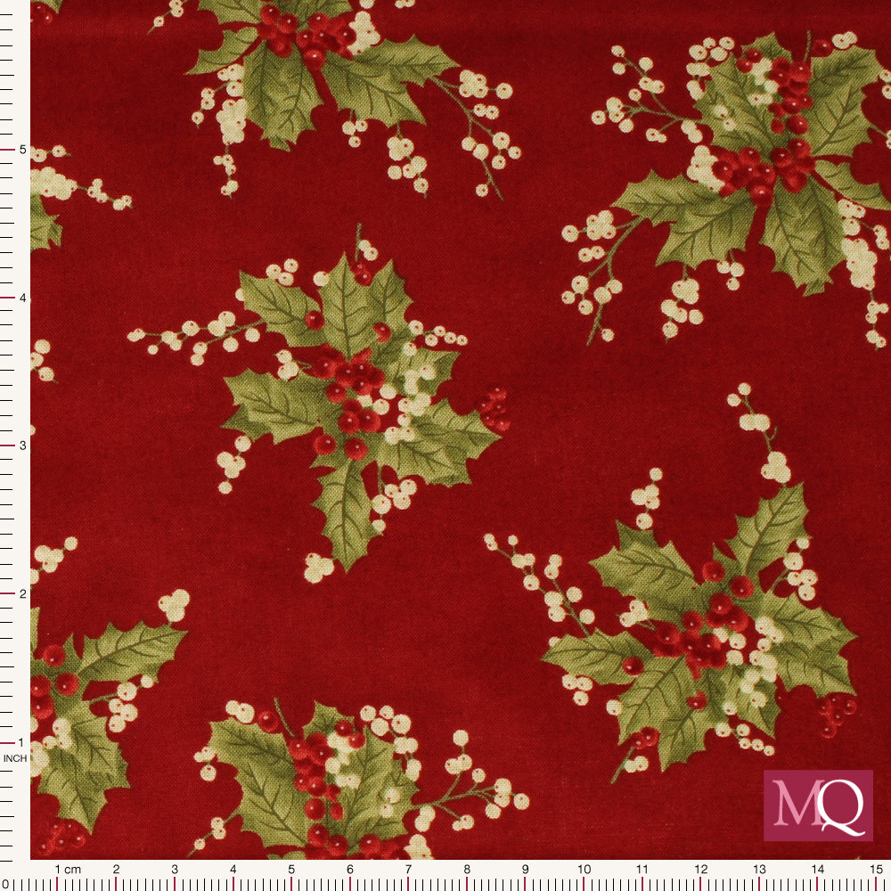 Candlelight Christmas by 3 Sisters for Moda - Crimson
