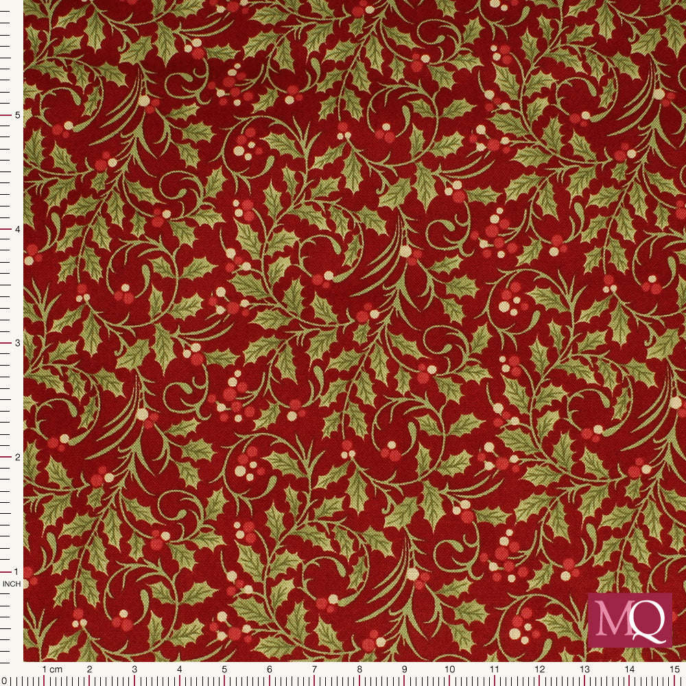 Candlelight Christmas by 3 Sisters for Moda - Crimson