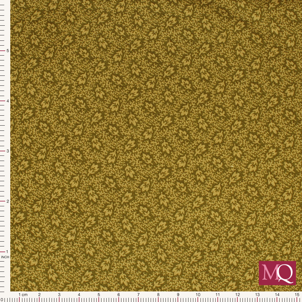 Madison Manor Revisited by Jo Morton for Makower - Tossed Flower Green
