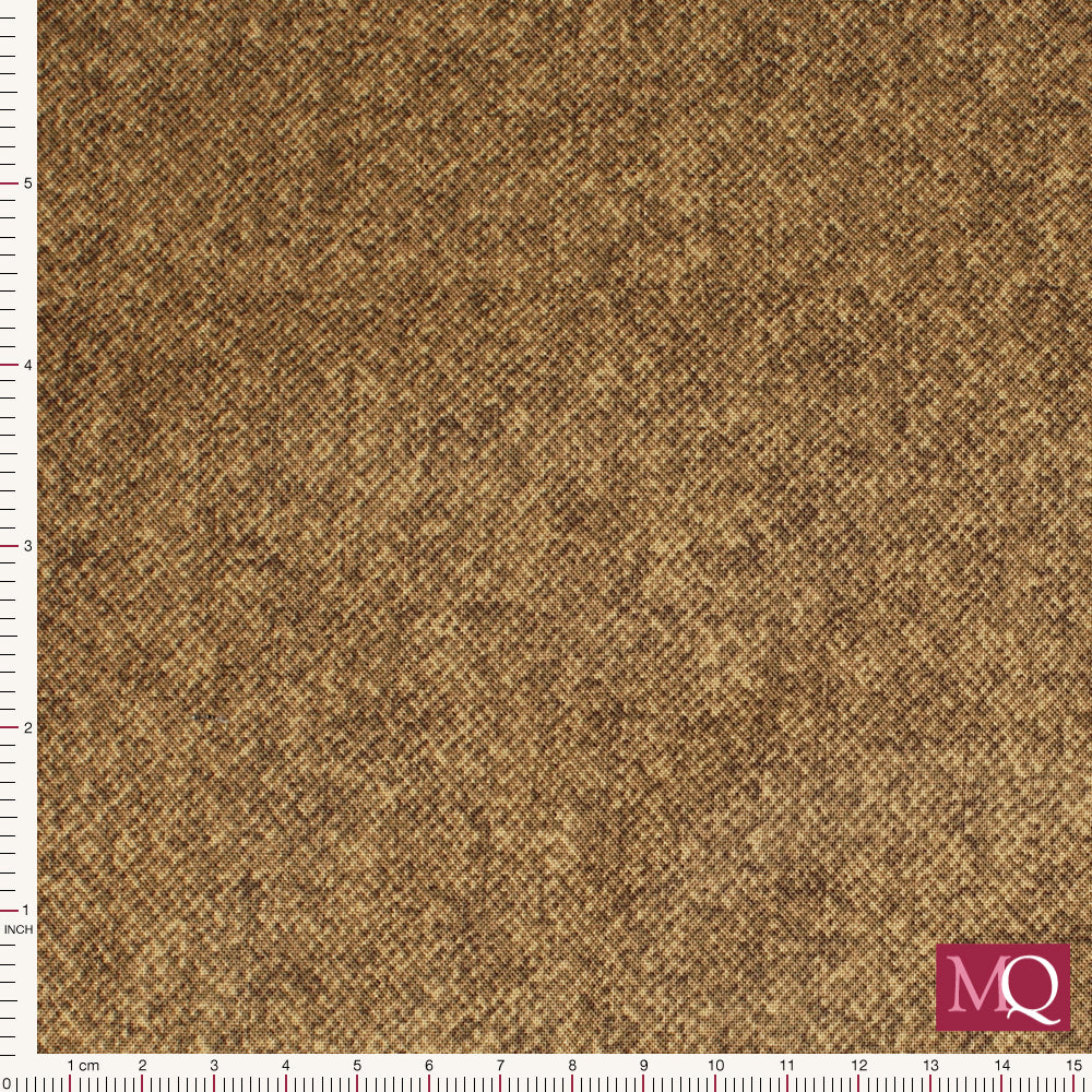 Winter Wool Cotton by Cheryl Haynes for Benartex - Tan