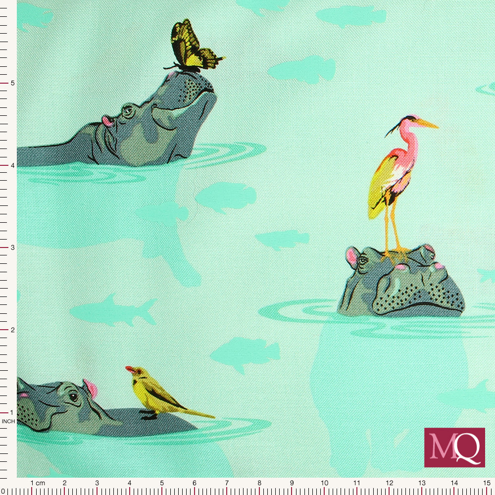 Everglow by Tula Pink - My Hippos Don't Lie PWTP204.Spirit
