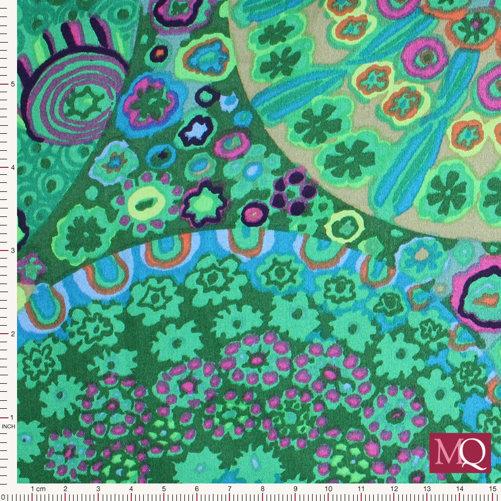 Kaffe Fassett Millefiore - Jade - 108'' Wide £13.50 for 1/2m