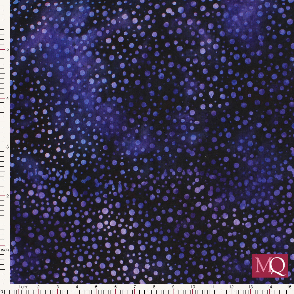 Bali Batik by Hoffman - Purple Dots