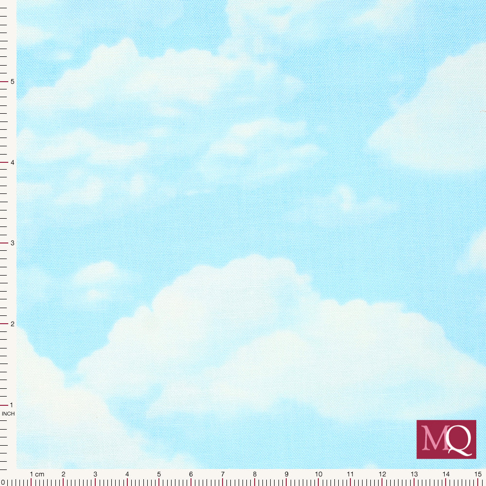 Sky - Beach Day Collection by Timeless Treasures GM-C2188 Remnant