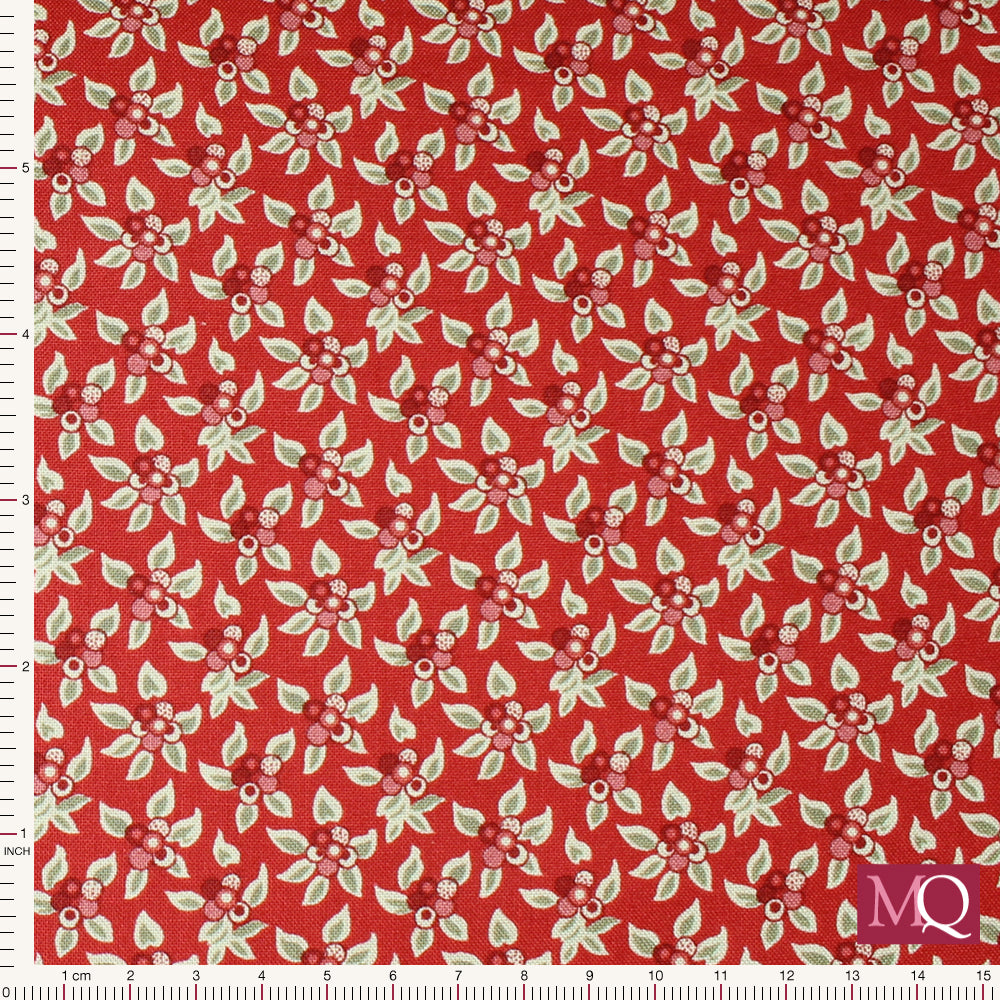Tradewinds by Renee Nanneman for Andover - Plumeria Lava 813R
