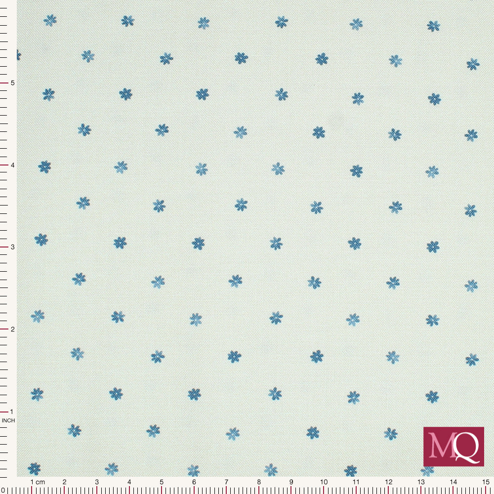 Brensham by Lewis and Irene - Small Floral on Deep Cream Remnant