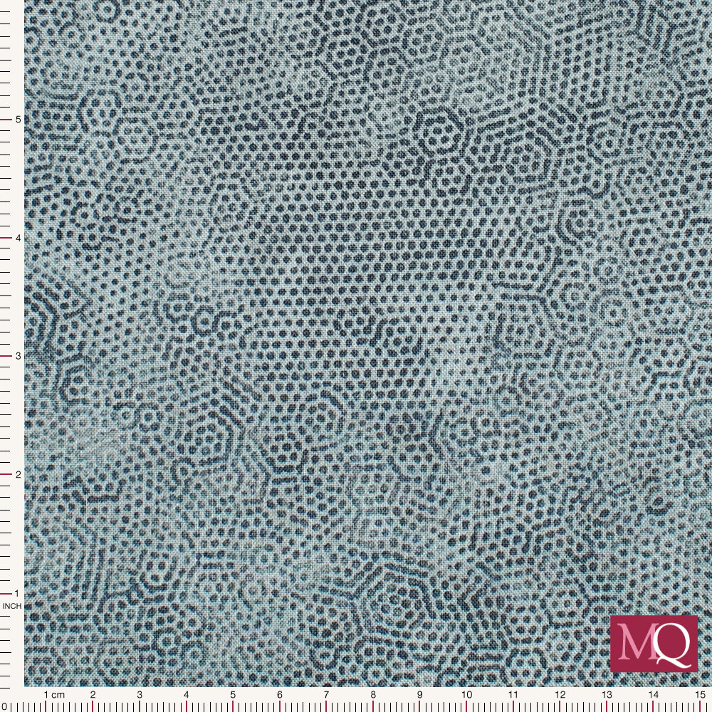 Dimples by Makower - 1867 C1 Cool Grey