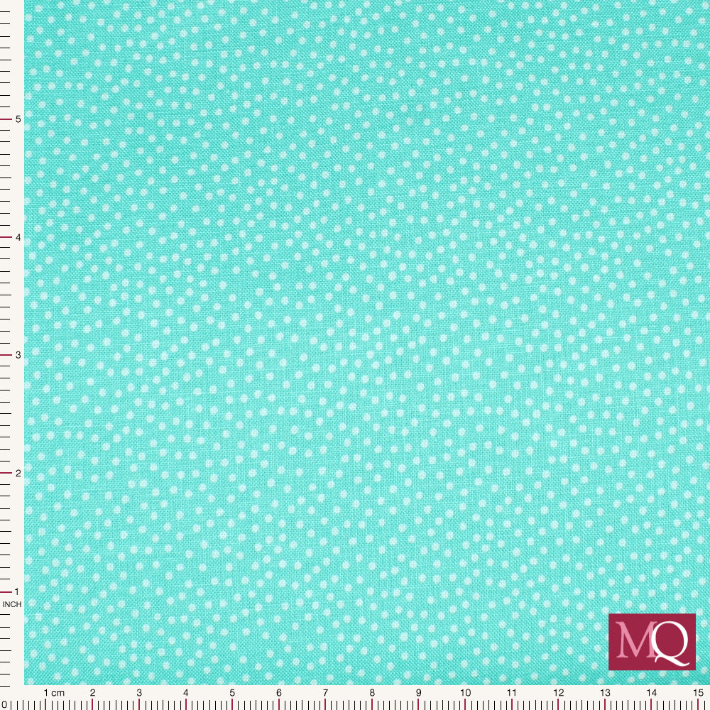 Garden Pin Dot by Michael Miller - Mermaid