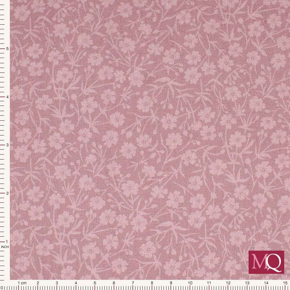 Liberty - August Meadow Collection - Rosehip Pink
