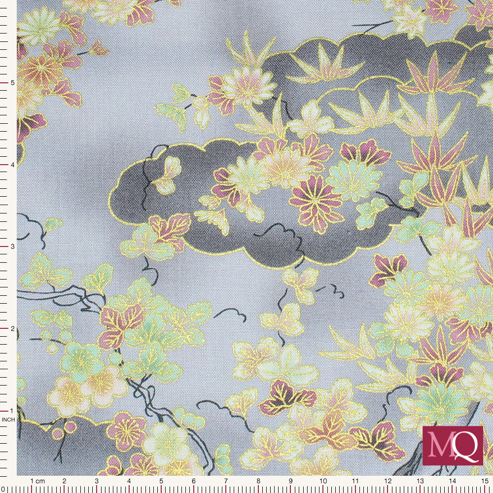 Imperial Collection Honoka from Robert Kaufman - Fog