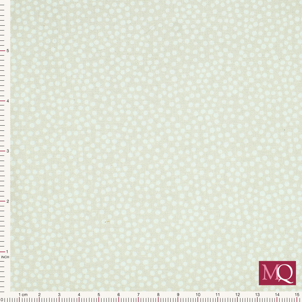 Tiny Tonals by Lewis & Irene - Cream on Cream Spots