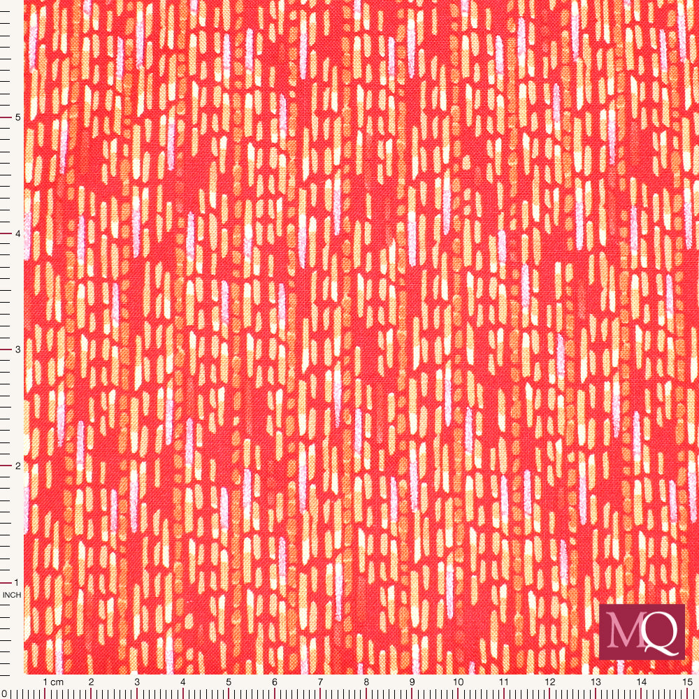 Carolina Lilies by Robin Pickins for Moda - Red