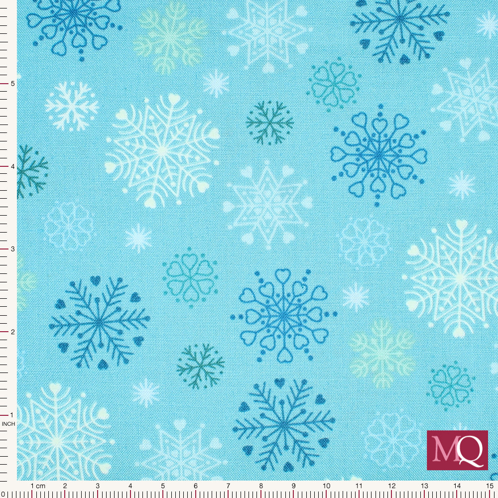 Hugge Glow by Lewis and Irene - Glow in the Dark Snowflakes