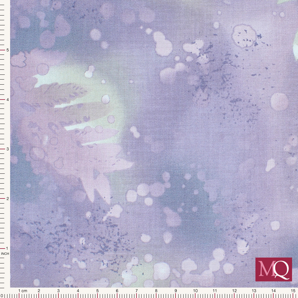 Fossil Fern by Benartex Violet Smoke 528-1H