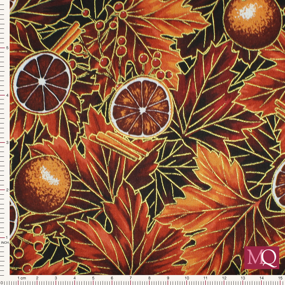 Sweet Pumpkin Spice by Robert Kaufman - Walnut
