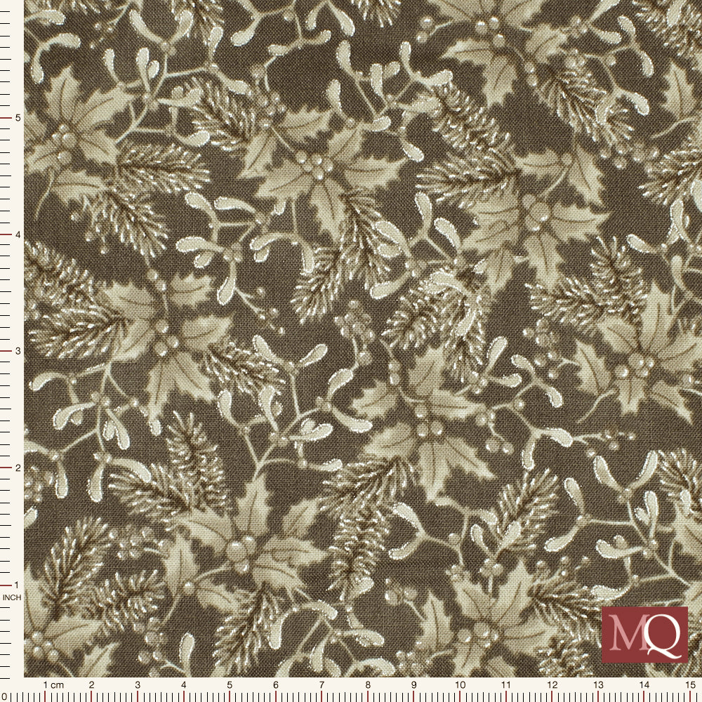 Holiday Flourish by Robert Kaufman -Festive Finery Suede