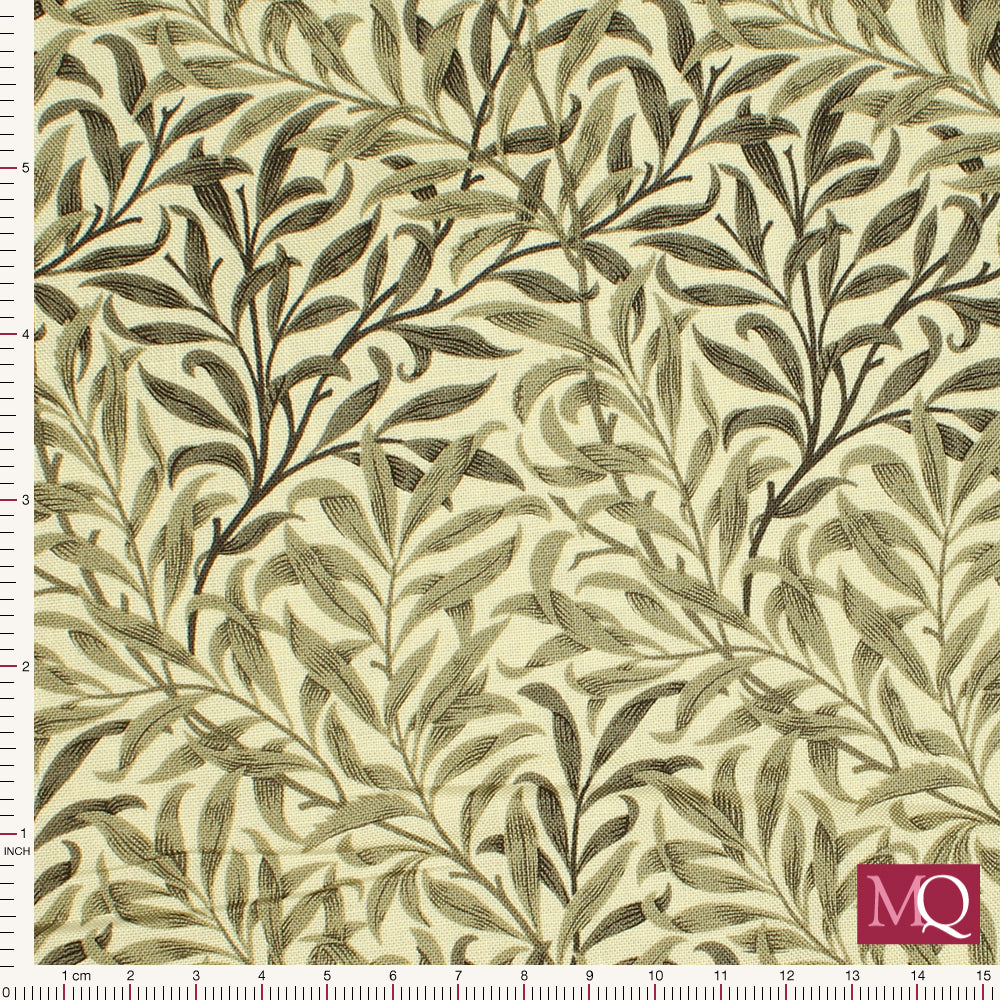 Ebony Suite - Best of Morris by Barbara Brackman for Moda -Porcelain