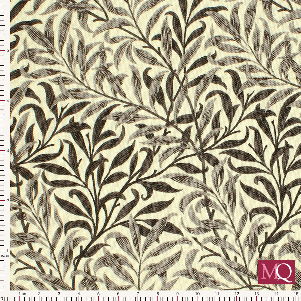 Ebony Suite - Best of Morris by Barbara Brackman for Moda -Dove