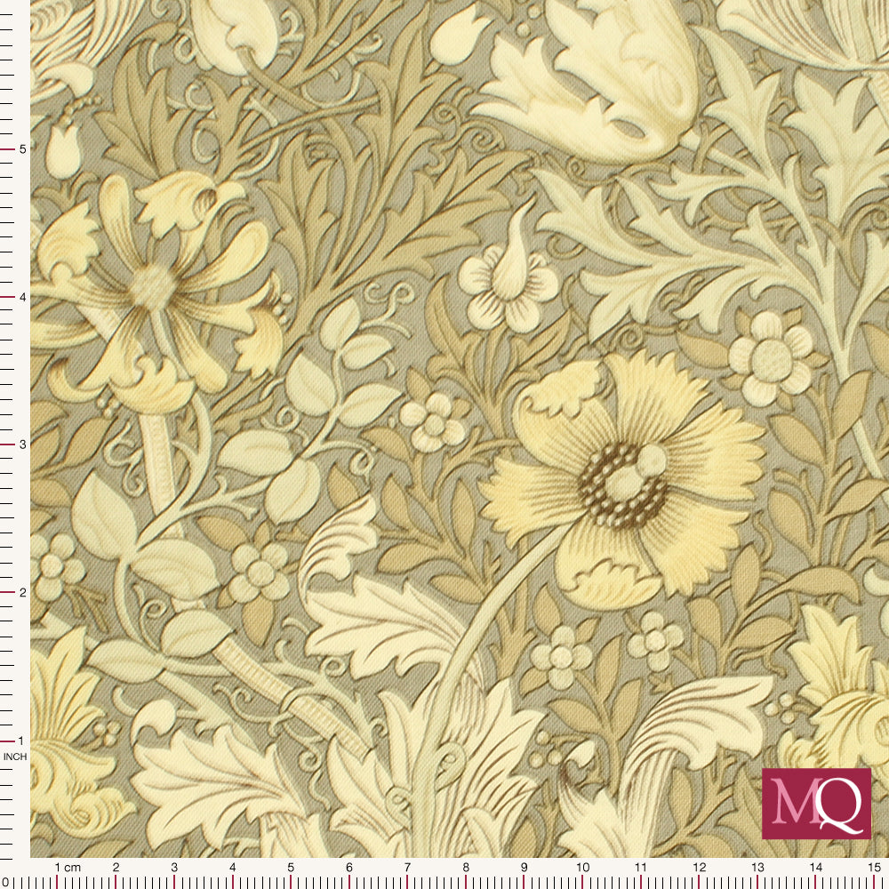 Ebony Suite - Best of Morris by Barbara Brackman for Moda -Dove