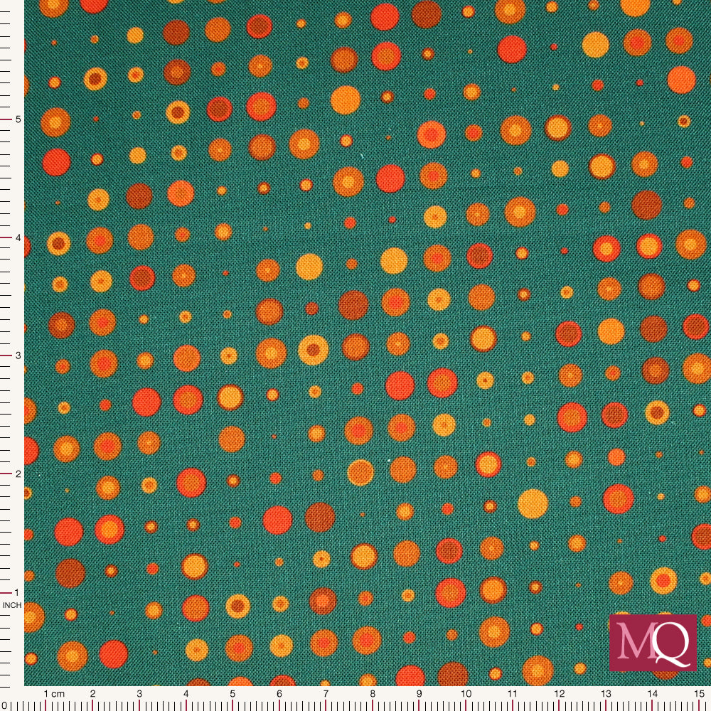Jewel Box by Patrick Lose for Northcott - Orange Topaz