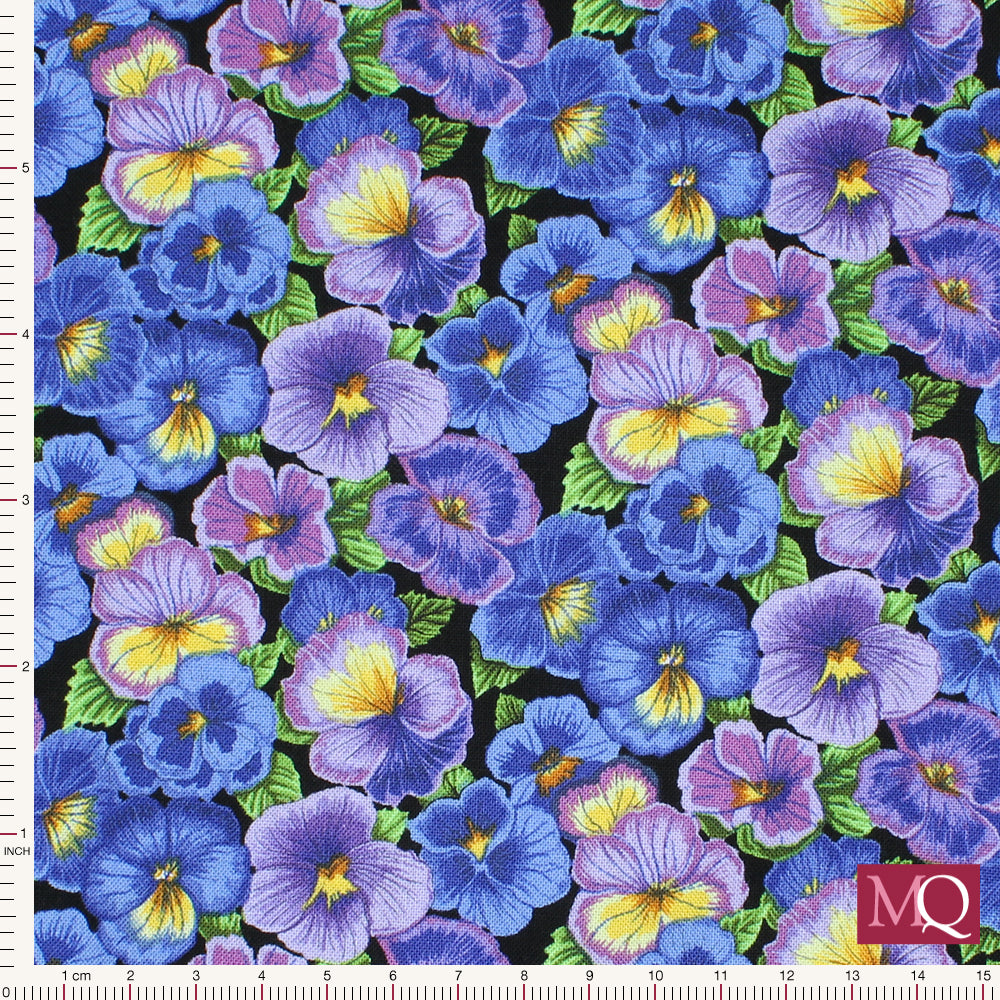 Flower Market by Ned Barraud for Nutex - Pansies