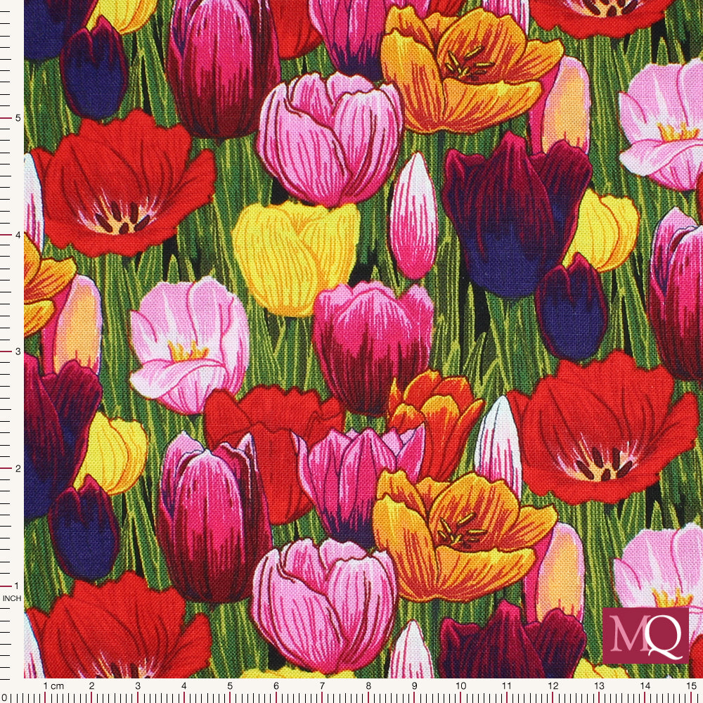 Flower Market by Ned Barraud for Nutex - Tulips