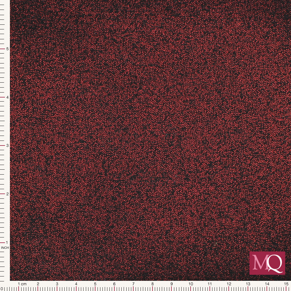 Kona Sheen by Robert Kaufman - Midnight Red