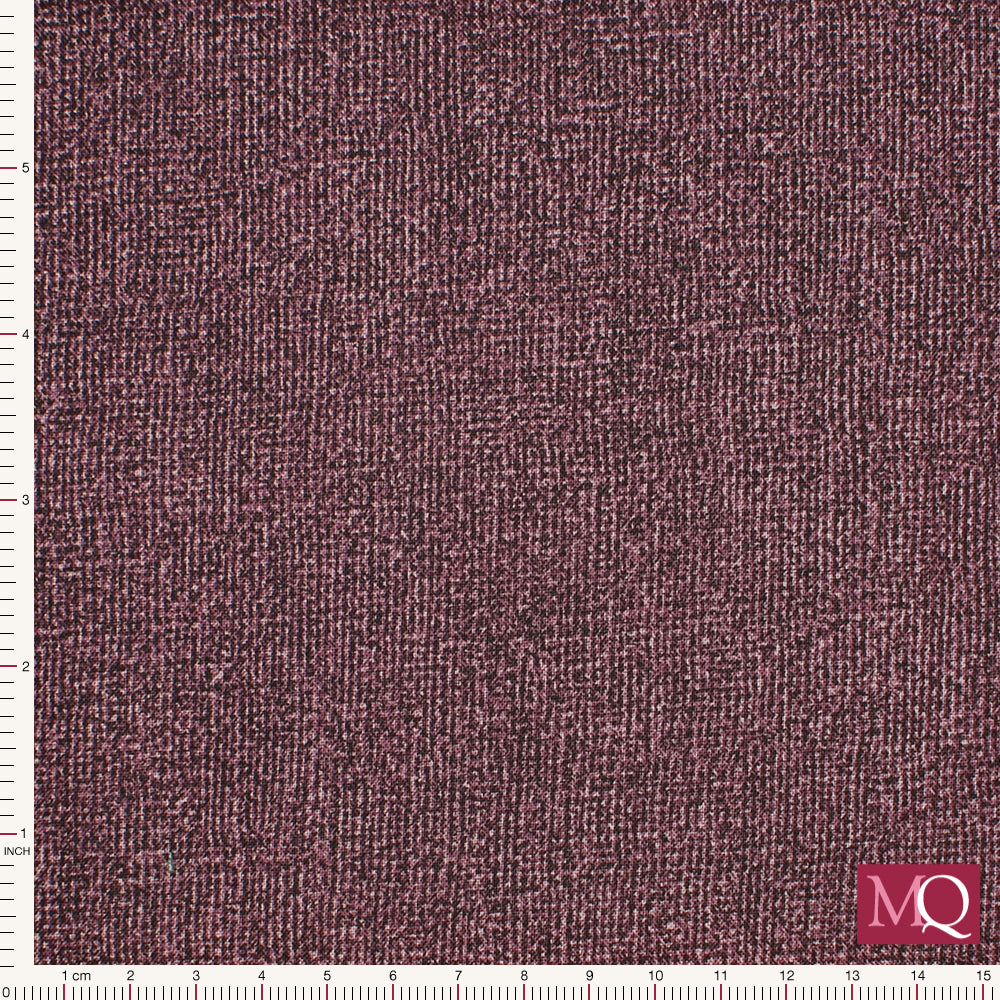 Burlap by Dover Hill for Benartex - Eggplant 757-66