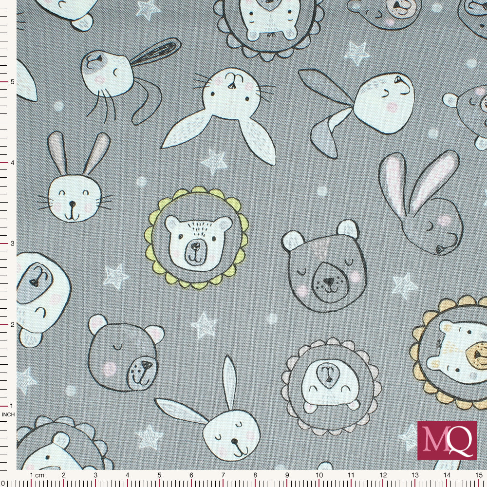 Bella Bunny and Bear by Lewis and Irene - A649 3 Reduced NOW £10m