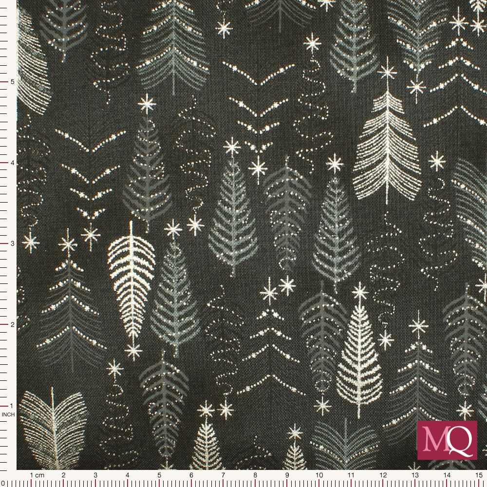 We Love Christmas by Stof - Black and Silver
