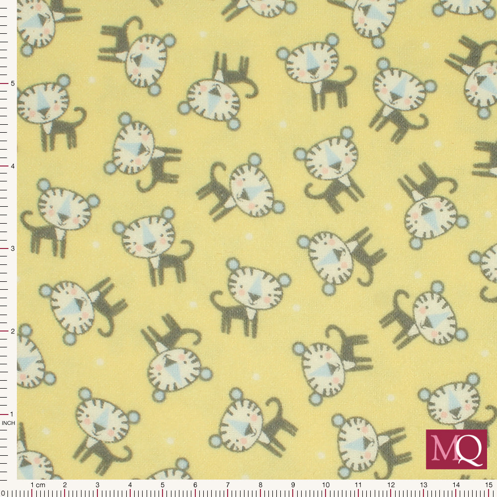 Snuggle in the Jungle by Jessica Flick for Benartex Baby Tiger