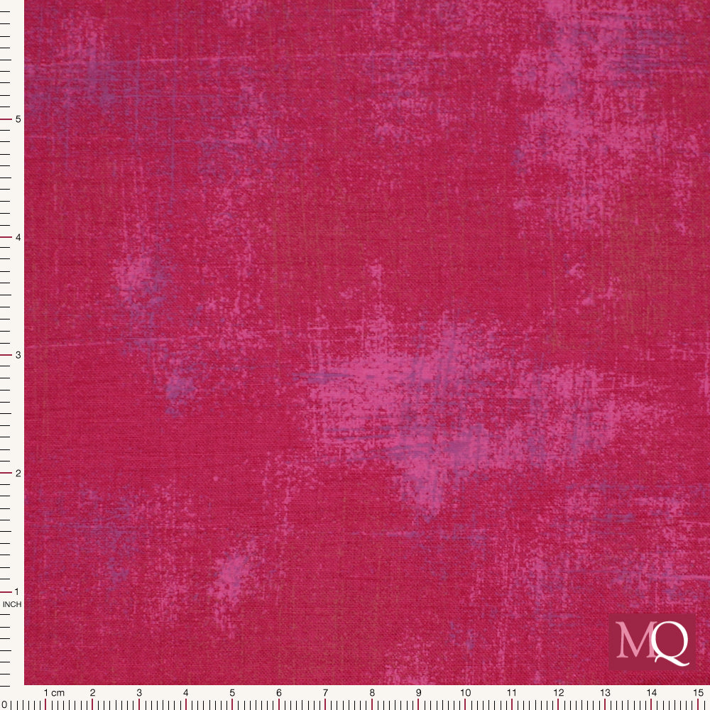 BasicGrey Grunge by Moda - Raspberry