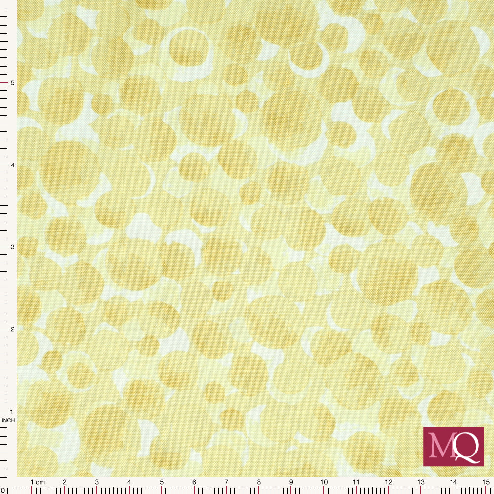 Bumbleberries Basic by Lewis and Irene - Soft Yellow