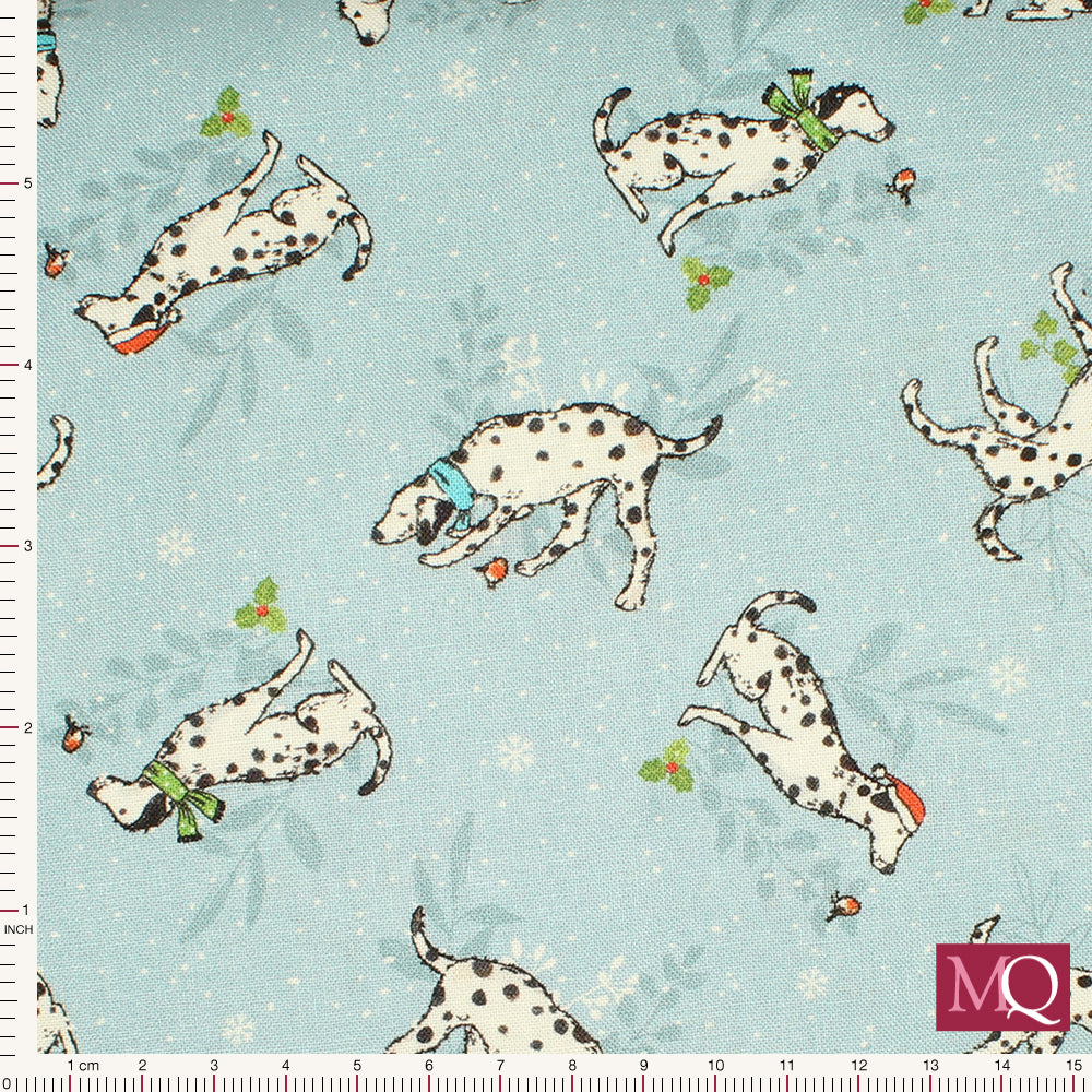 Winter Wonderland by Susan Wheeler for Nutex - Dalmations