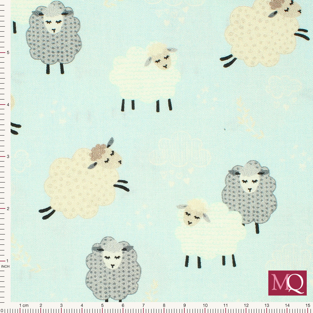 Sweet Dreams by Greta Lynn for Kanvas Studio at Benartex - Dreamy Sheep