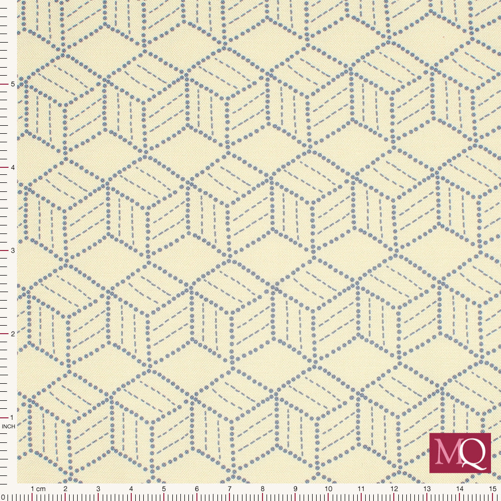 Hajime by Stuart Hillard for Lewis and Irene - Hajime Hex Geo