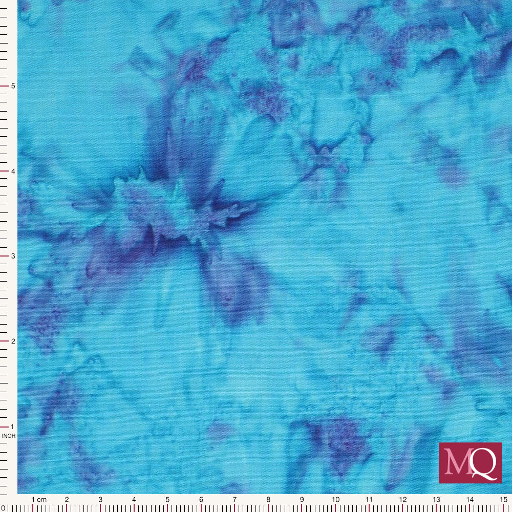 Kingfisher Fabrics - Batiks - SSB027 - Blue £12.00/m