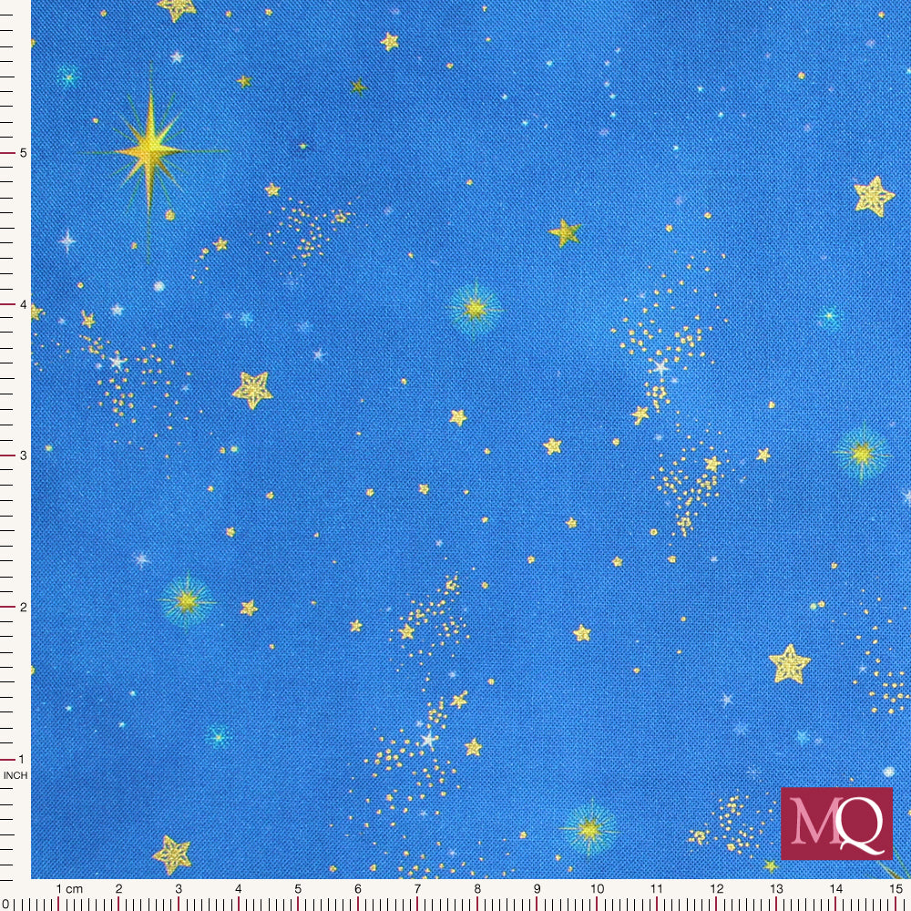 Holy Night from Robert Kaufman 22462-72 Cobalt