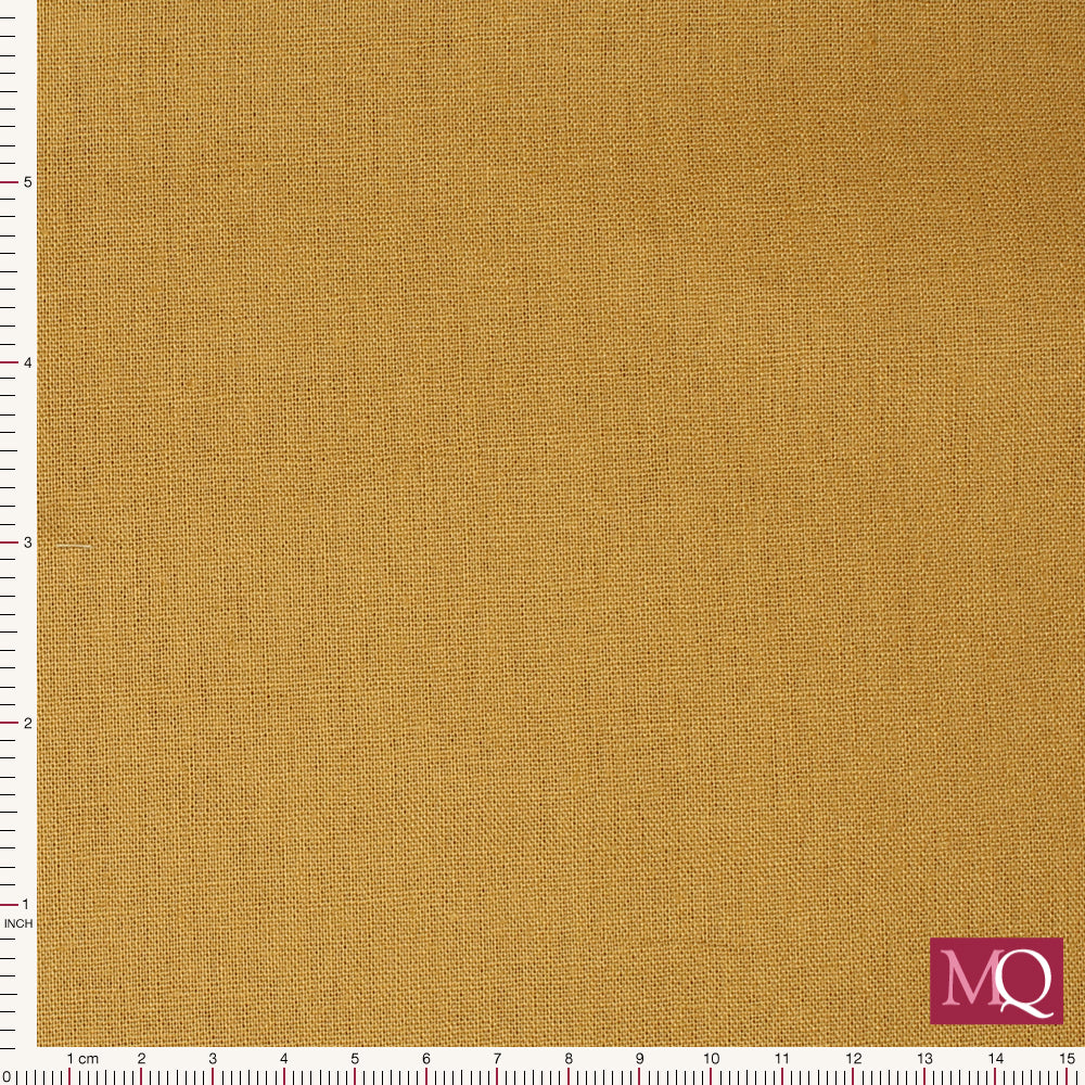 Essex Linen by Robert Kaufman - Leather E014-178 £15/metre