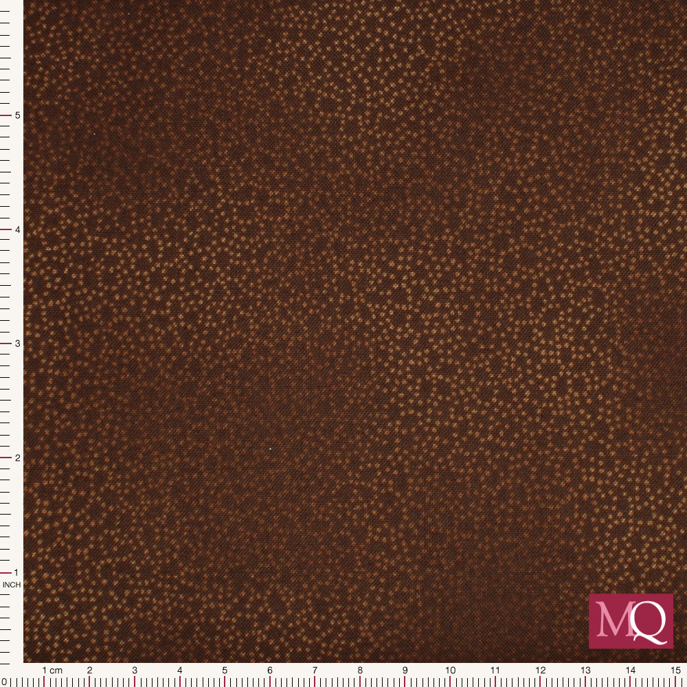 Quilters Basic from Stof Fabrics Brown spot 4513-340