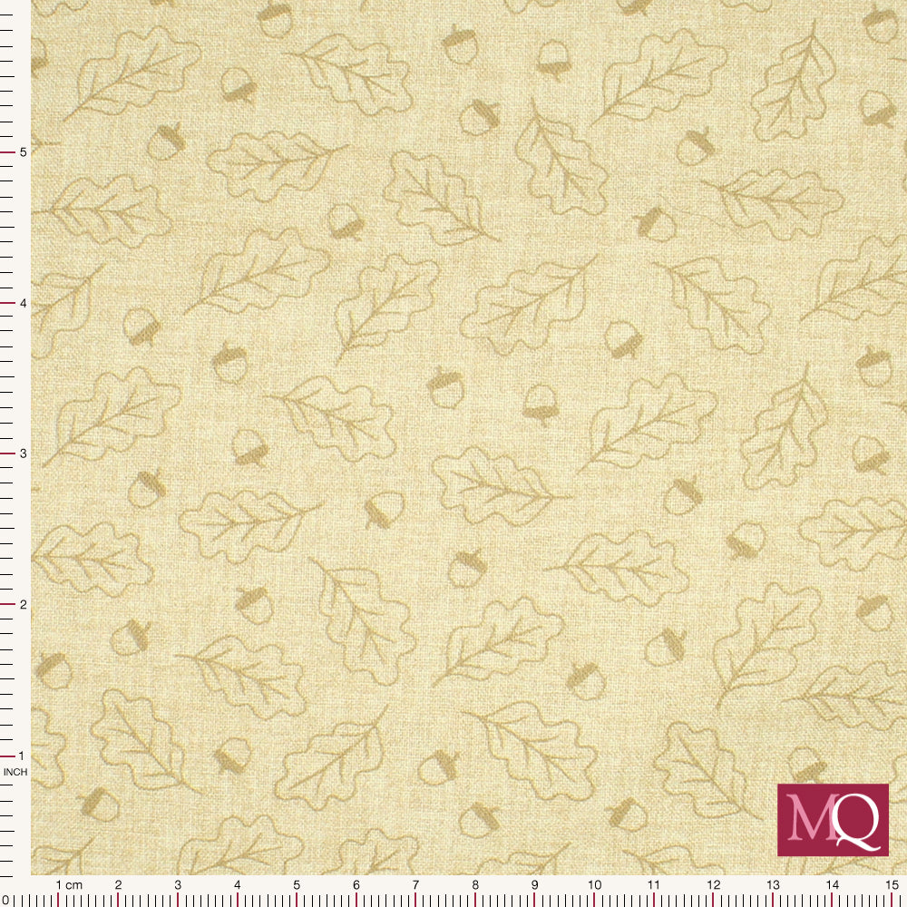 Harvest Farm by Painted Sky Studio for Benartex - Outline Leaves